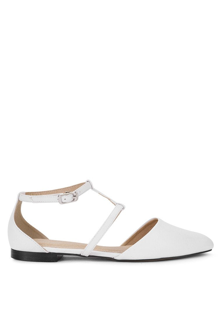 White Classic Sandals